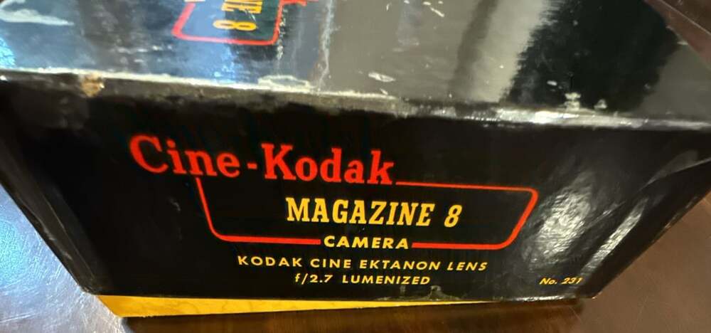 Vintage Cine-Kodak Magazine 8 Movie Camera with Original Box - Picture 8 of 8